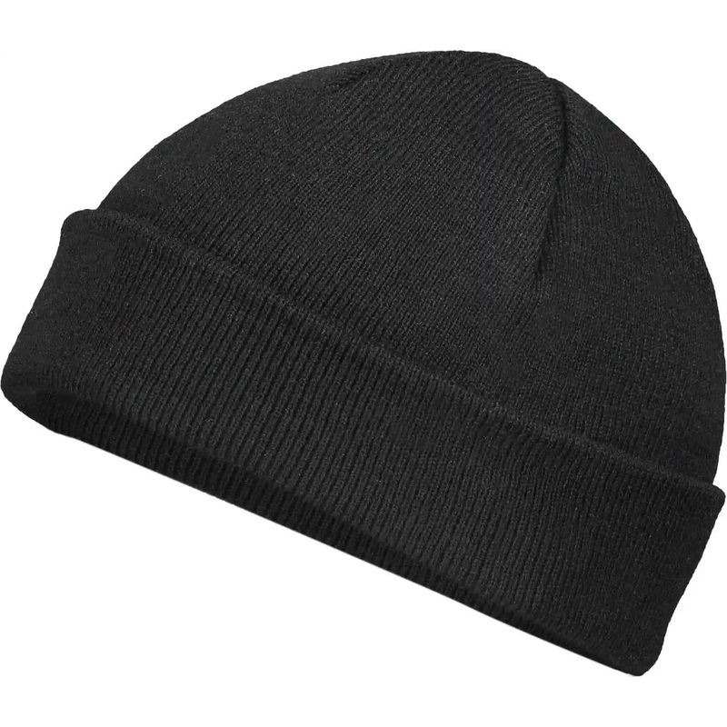 Pacific Headwear P603K Fisherman Beanie – Black