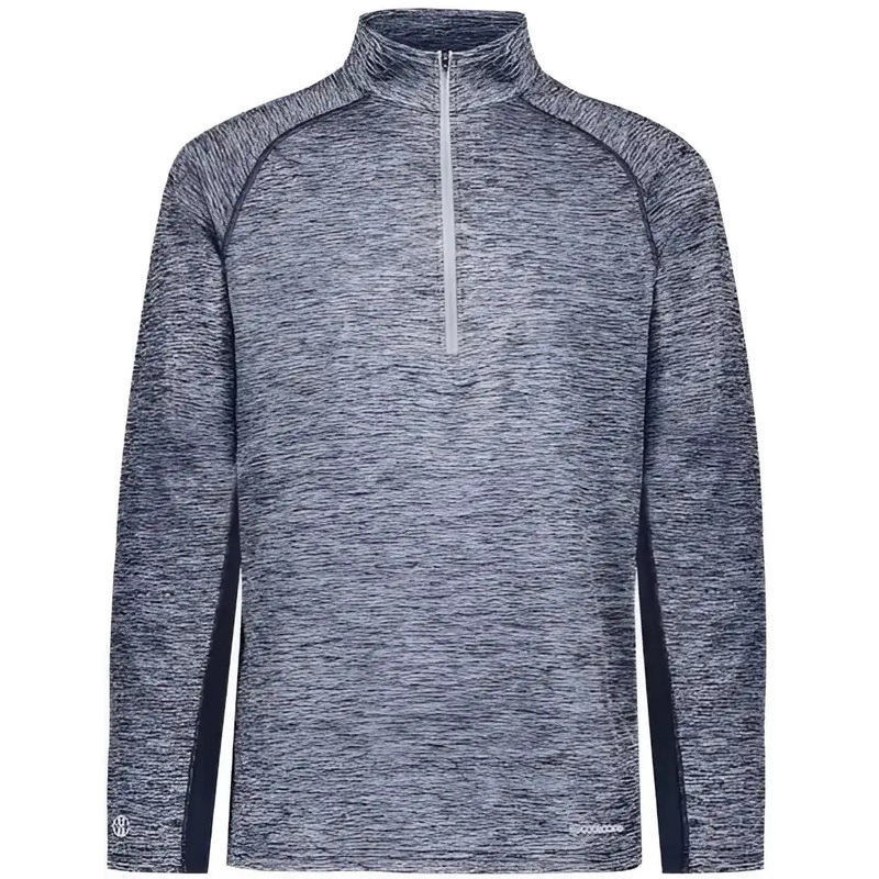 Holloway 222574 Electrify CoolCore Quarter-Zip Pullover – Navy Heather