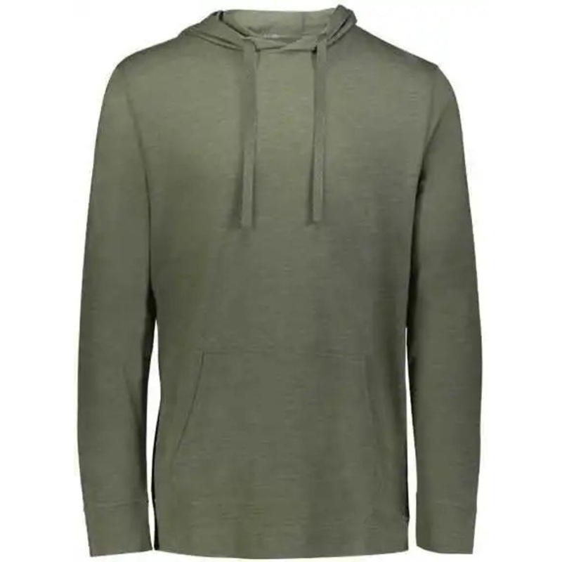 Holloway 222577 Repreve Eco Hooded Sweatshirt – Olive Heather