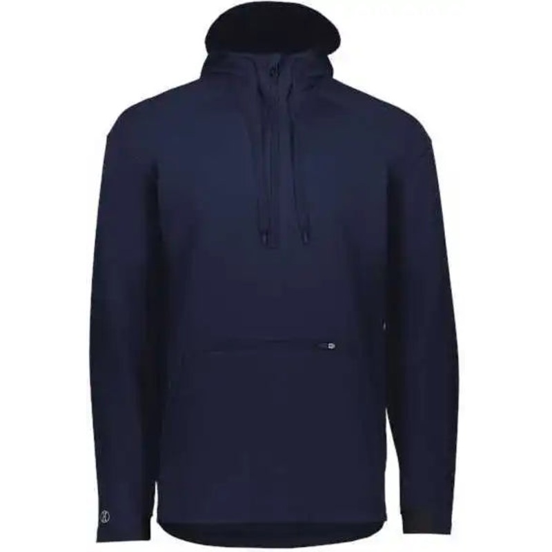 Holloway 222584 Limitless Quarter-Zip Hooded Pullover – Navy