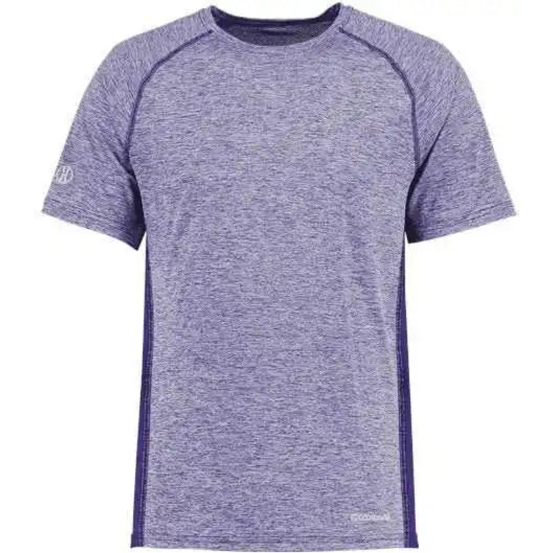 Holloway 222671 Youth Electrify CoolCore T-Shirt – Purple Heather