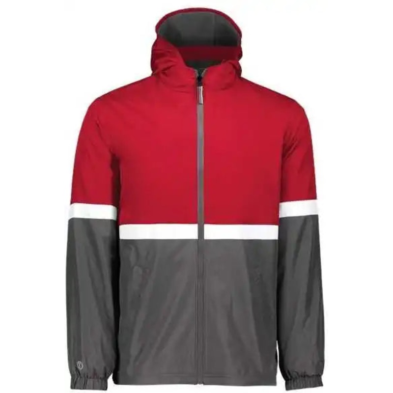 Holloway 229587 Turnabout Reversible Hooded Jacket – Scarlet Carbon