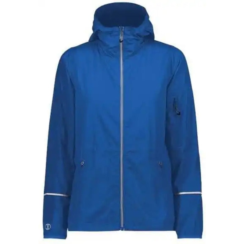 Holloway 229782 Women’s Packable Hooded Jacket – Royal