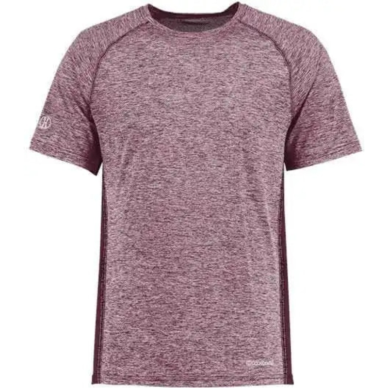 Holloway 222571 Electrify CoolCore T-Shirt – Maroon Heather