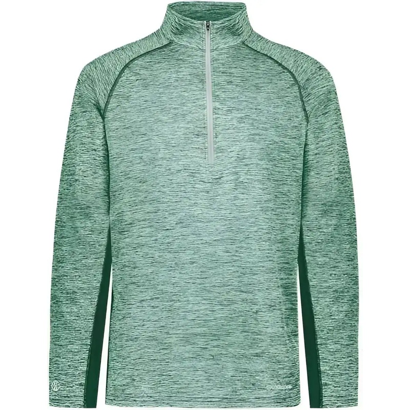 Holloway 222574 Electrify CoolCore Quarter-Zip Pullover – Dark Green Heather