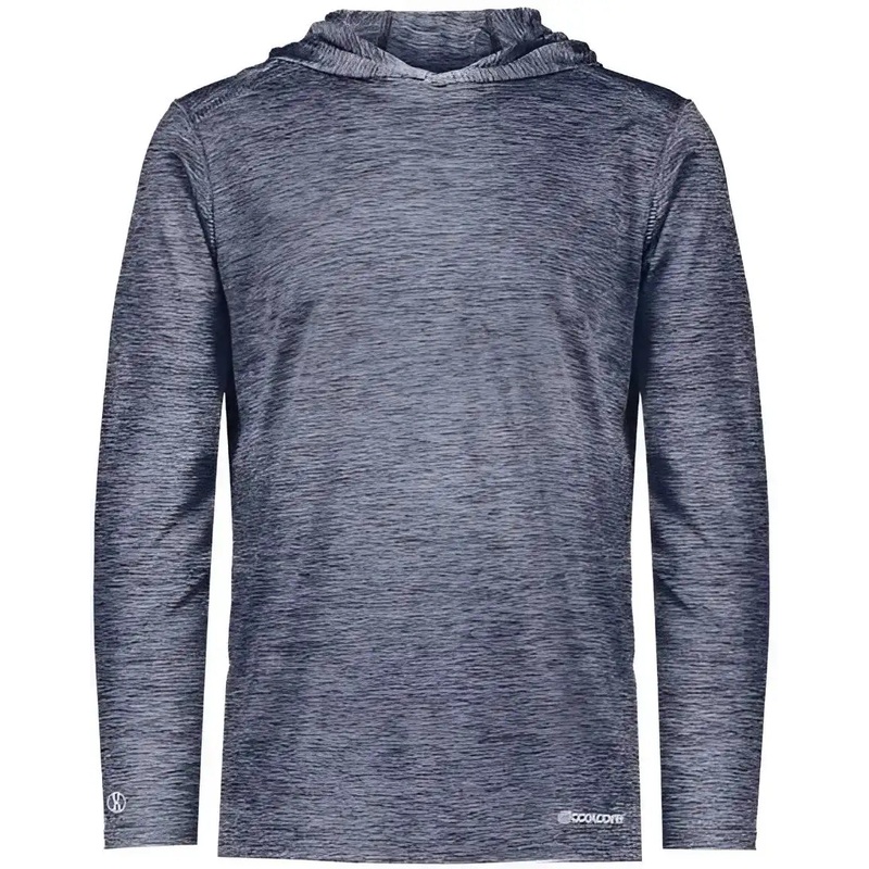 Holloway 222589 Electrify CoolCore Hooded Pullover – Navy Heather