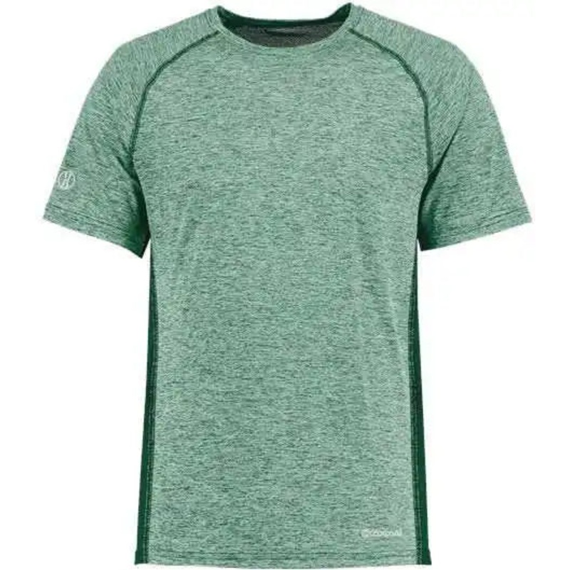Holloway 222671 Youth Electrify CoolCore T-Shirt – Dark Green Heather