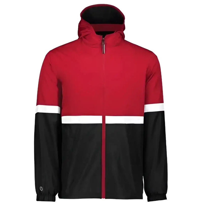 Holloway 229587 Turnabout Reversible Hooded Jacket – Scarlet Black