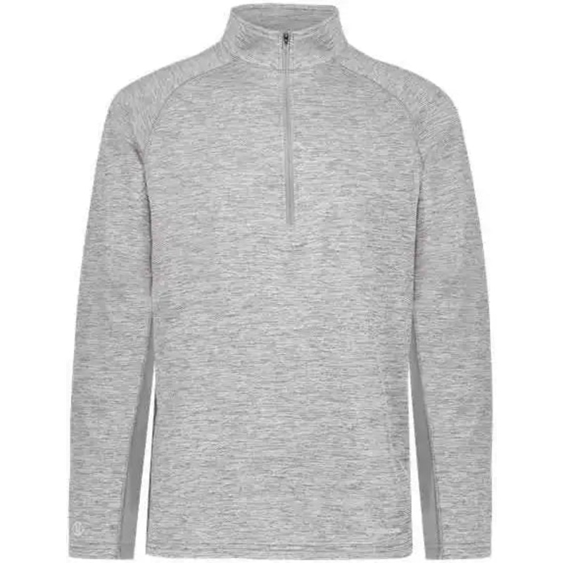 Holloway 222574 Electrify CoolCore Quarter-Zip Pullover – Athletic Gray Heather
