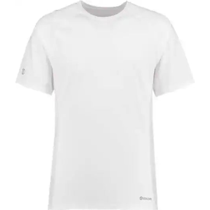 Holloway 222671 Youth Electrify CoolCore T-Shirt – White