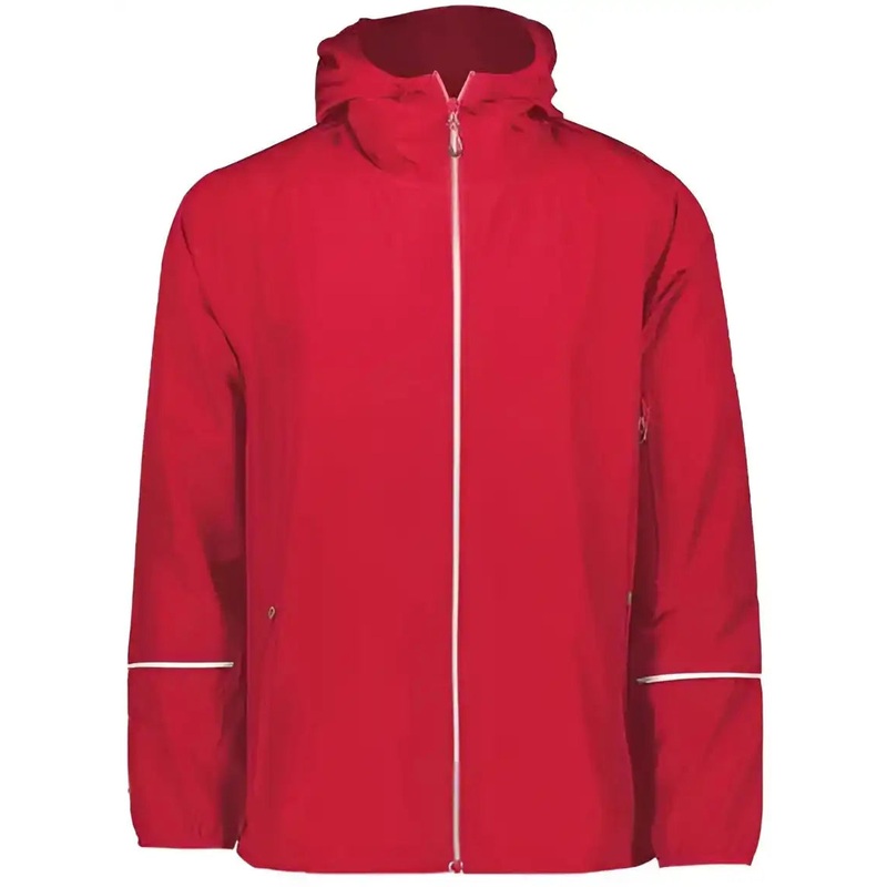 Holloway 229582 Packable Hooded Jacket – Scarlet