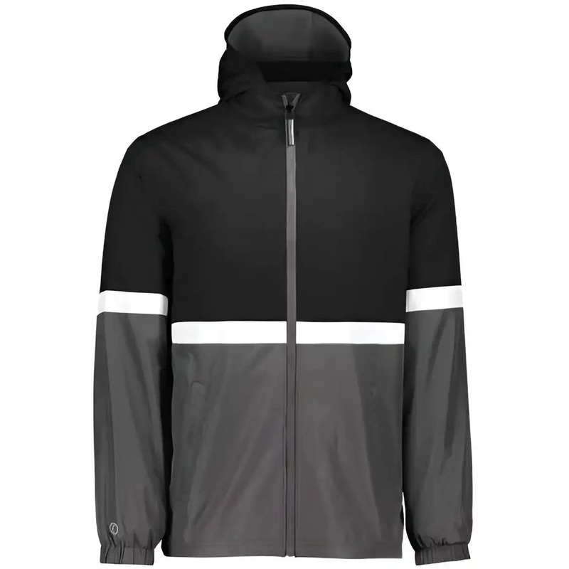 Holloway 229587 Turnabout Reversible Hooded Jacket – Black Carbon