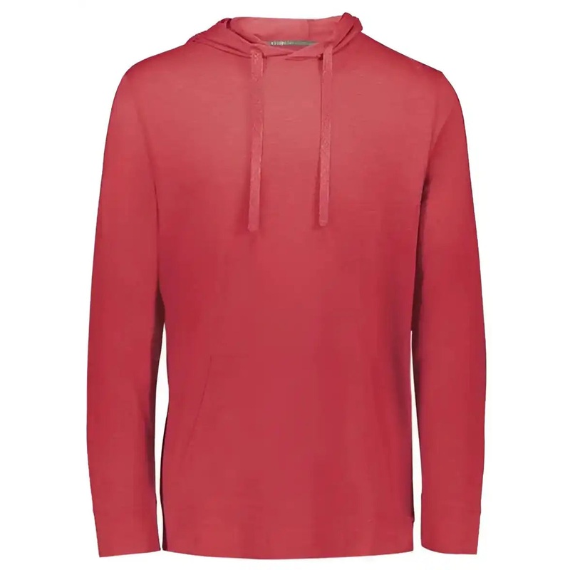 Holloway 222577 Repreve Eco Hooded Sweatshirt – Scarlet Heather