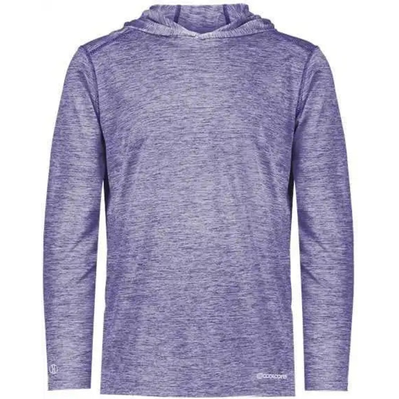 Holloway 222589 Electrify CoolCore Hooded Pullover – Purple Heather
