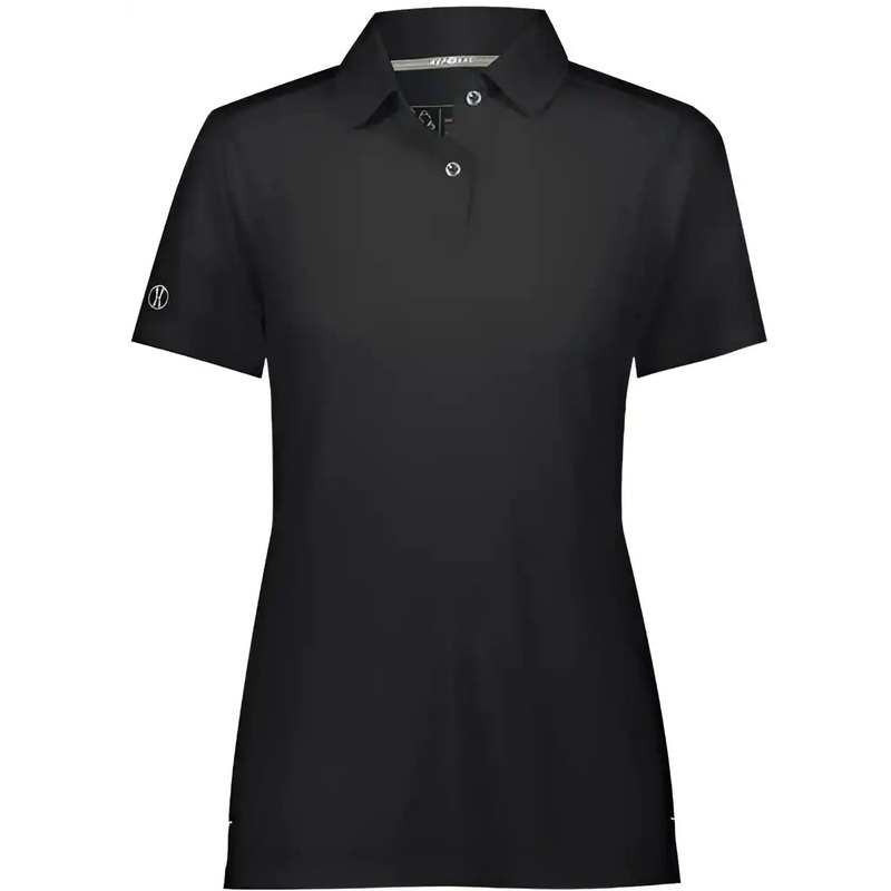 Holloway 222775 Women’s Repreve Eco Polo – Black