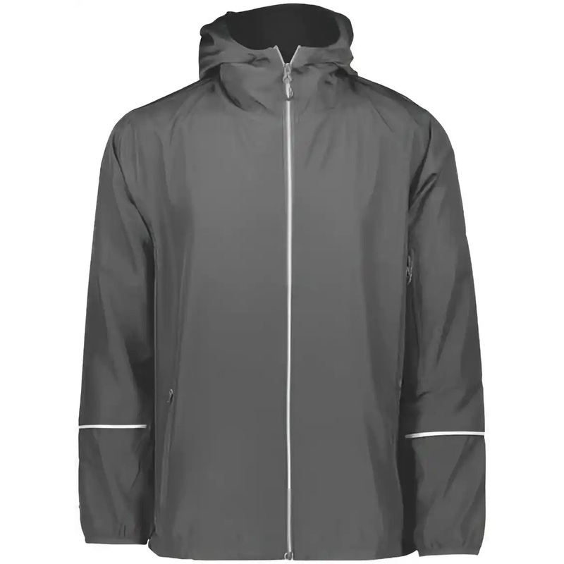Holloway 229582 Packable Hooded Jacket – Carbon