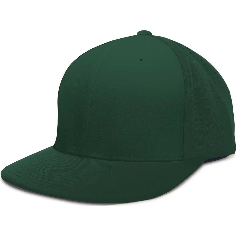 Pacific Headwear ES474 Perforated F3 Performance Flexfit Cap – Dark Green
