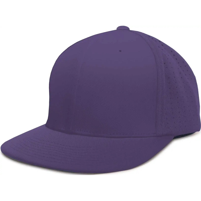 Pacific Headwear ES474 Perforated F3 Performance Flexfit Cap – Purple