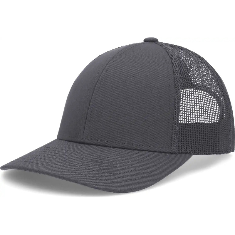 Pacific Headwear P114 Low-Pro Trucker Cap – Graphite