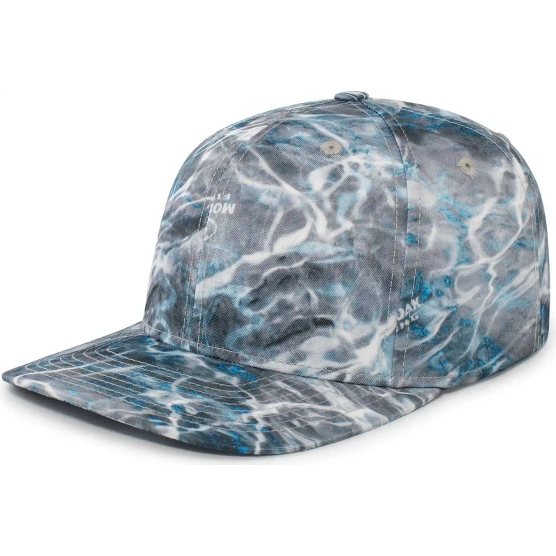 Pacific Headwear P680 MOSSY OAK GUIDE CAP – Mossy Oak Elements Aqua Steelhead