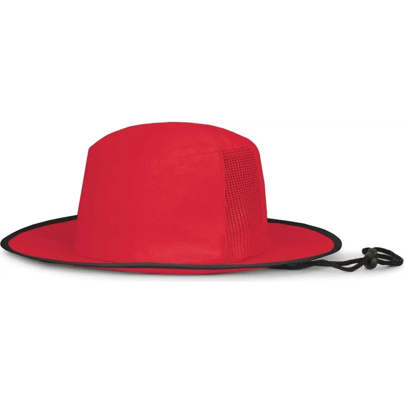 Pacific Headwear 1964B Perforated Legend Boonie – Red Graphite