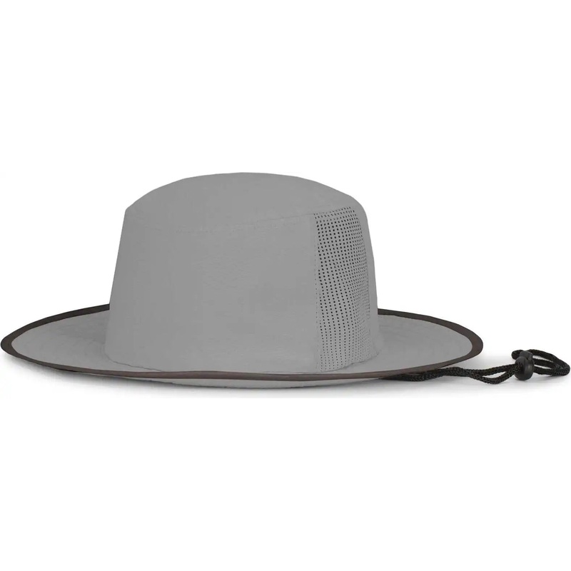 Pacific Headwear 1964B Perforated Legend Boonie – Silver Graphite