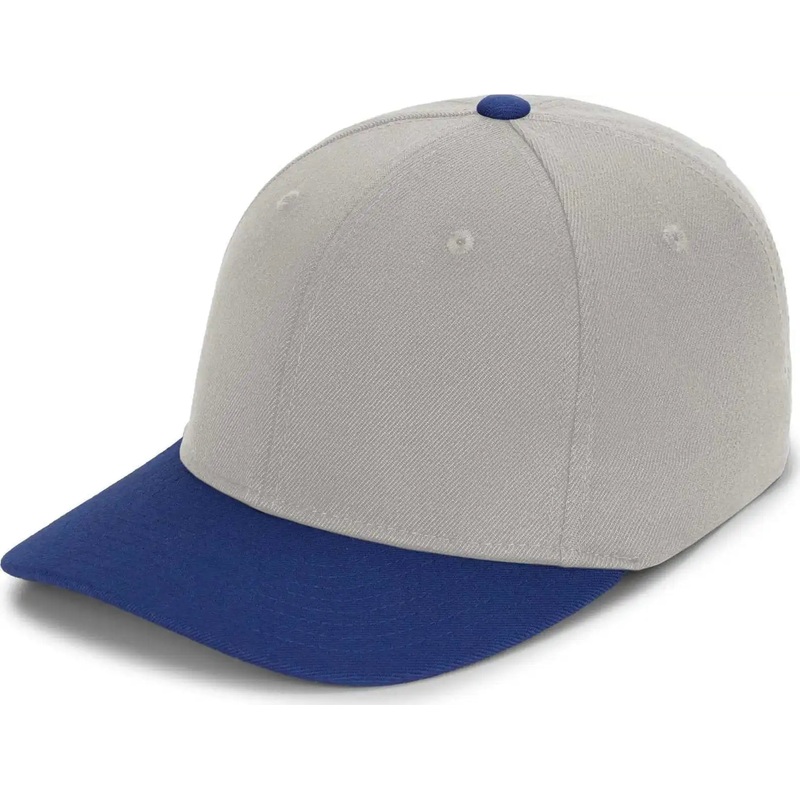 Pacific Headwear P821 Pro Wool Pacflex Cap – Silver Royal