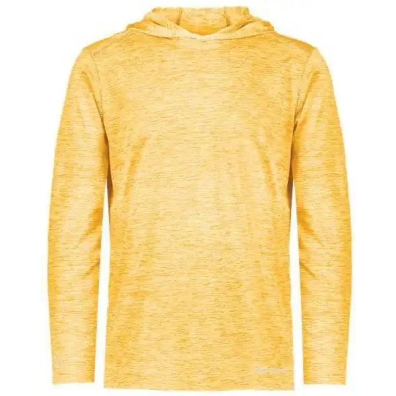 Holloway 222589 Electrify CoolCore Hooded Pullover – Gold Heather