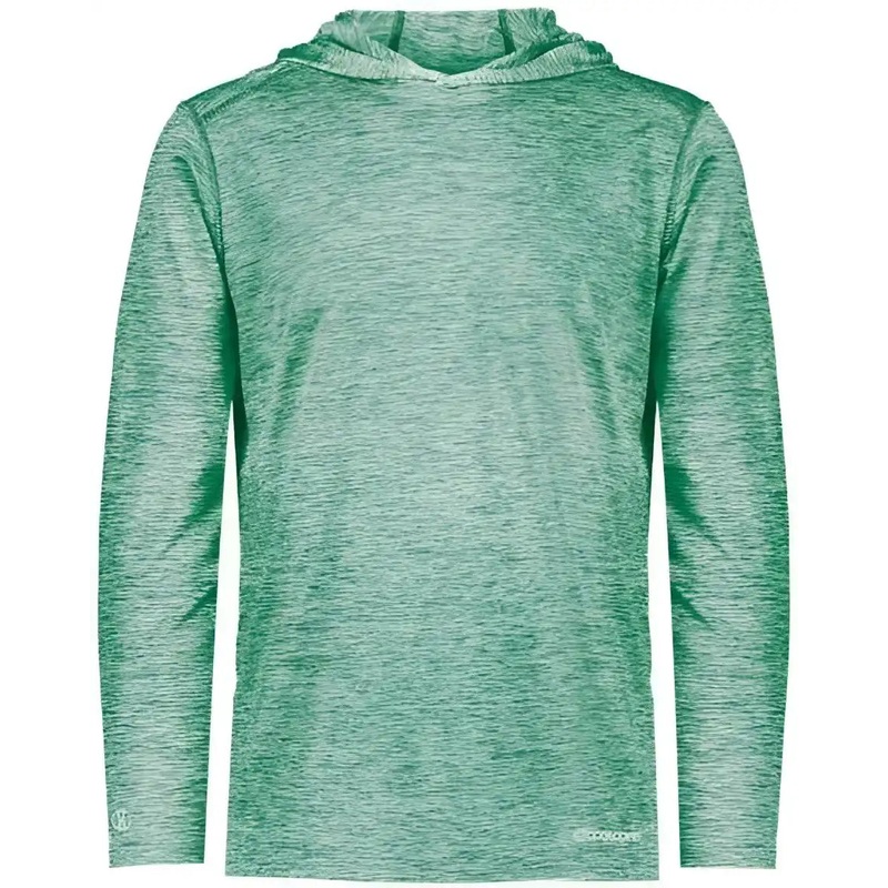 Holloway 222589 Electrify CoolCore Hooded Pullover – Kelly Heather