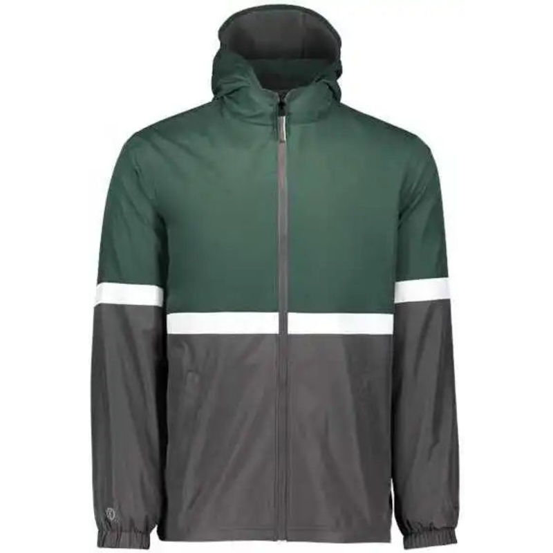 Holloway 229587 Turnabout Reversible Hooded Jacket – Dark Green Carbon