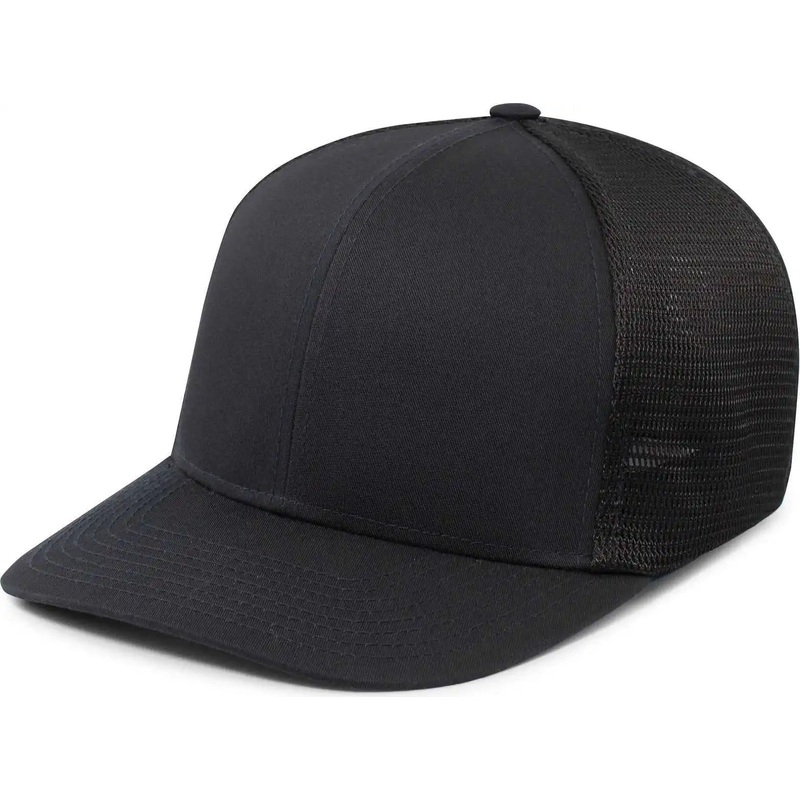 Pacific Headwear P401 Fusion Trucker Cap – Navy