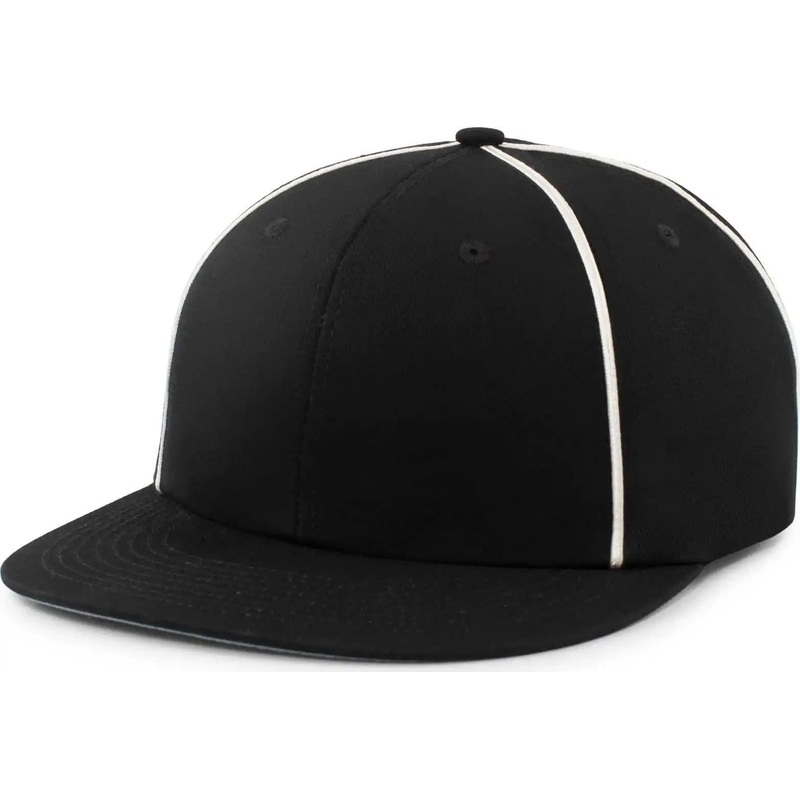 Pacific Headwear P820 Momentum Team Cap – Black White
