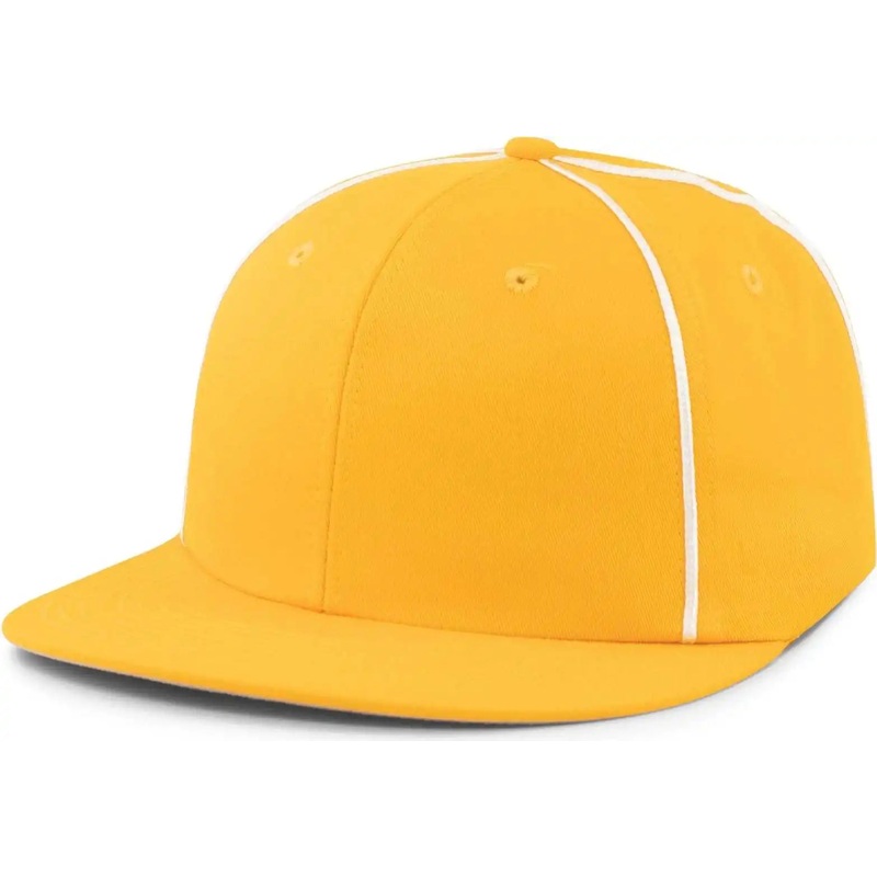 Pacific Headwear P820 Momentum Team Cap – Gold White