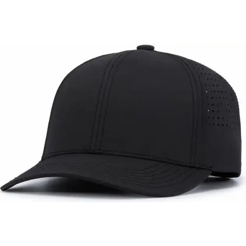 Pacific Headwear P413 Lightweight Perforated Snapback – Charcoal