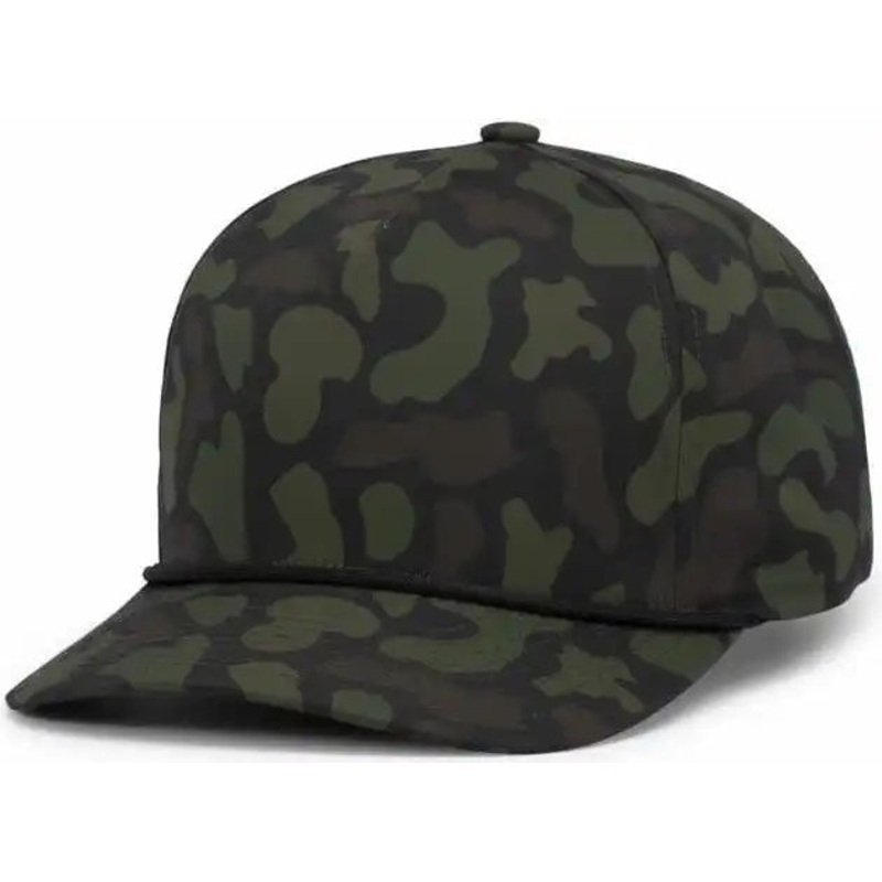 Pacific Headwear P685 Duck Camo 5-Panel Trucker Cap – Woodland