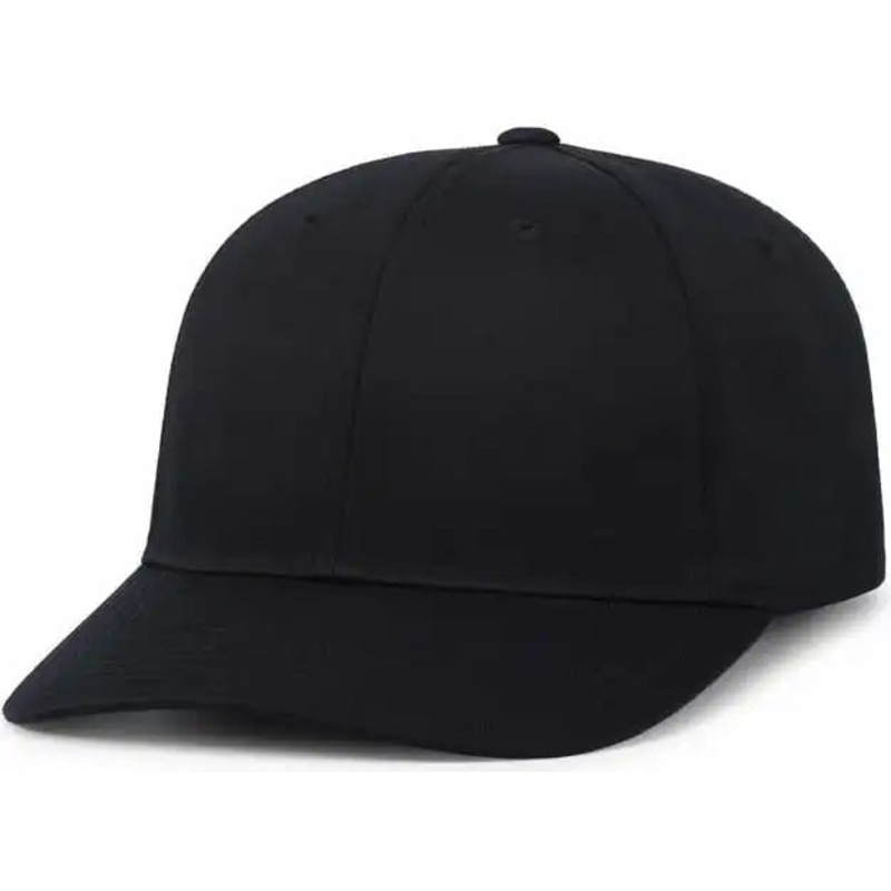 Pacific Headwear P208 Hybrid Snapback Dad Cap – Black