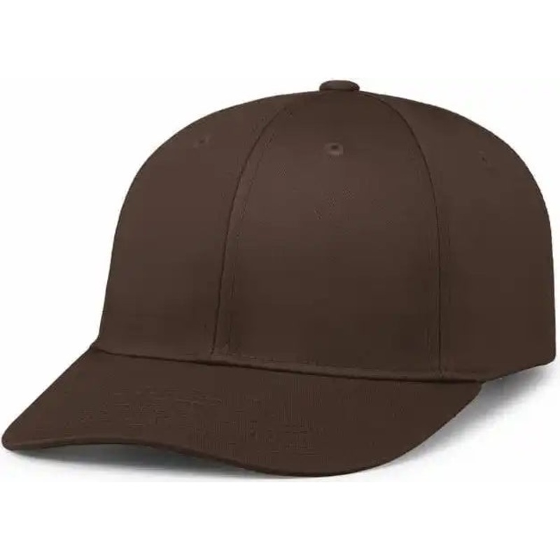 Pacific Headwear P208 Hybrid Snapback Dad Cap – Brown