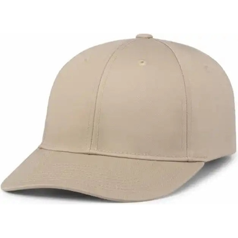 Pacific Headwear P208 Hybrid Snapback Dad Cap – Khaki