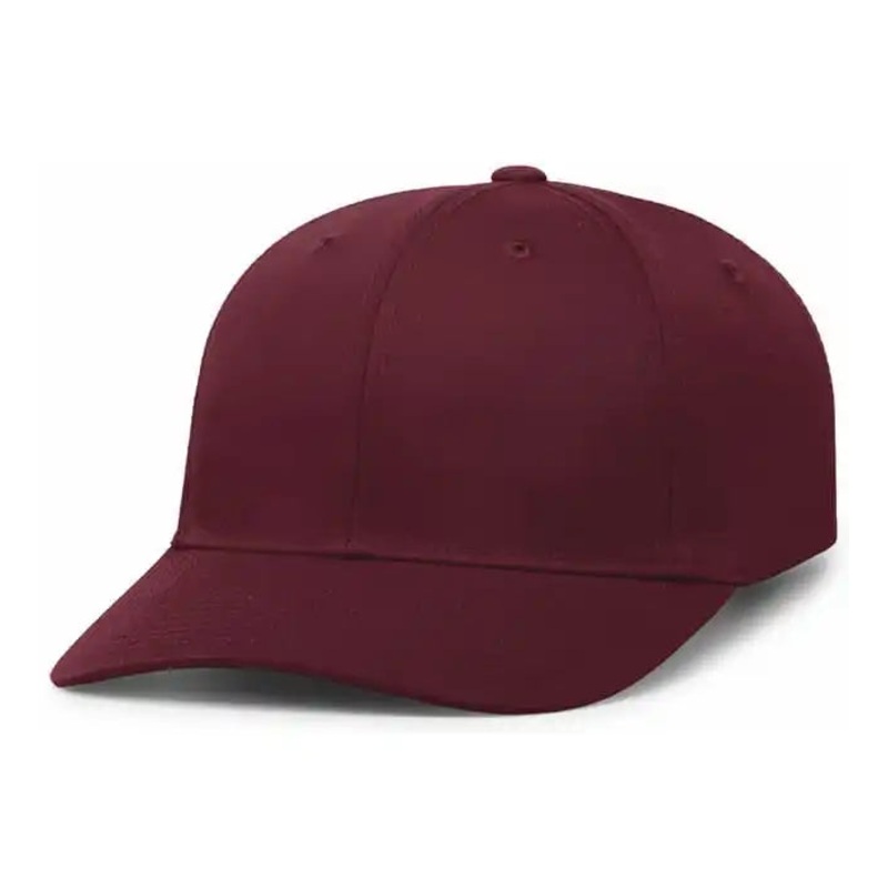 Pacific Headwear P208 Hybrid Snapback Dad Cap – Maroon