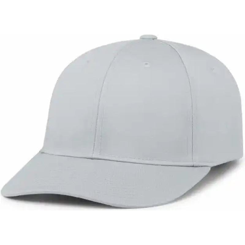 Pacific Headwear P208 Hybrid Snapback Dad Cap – Silver