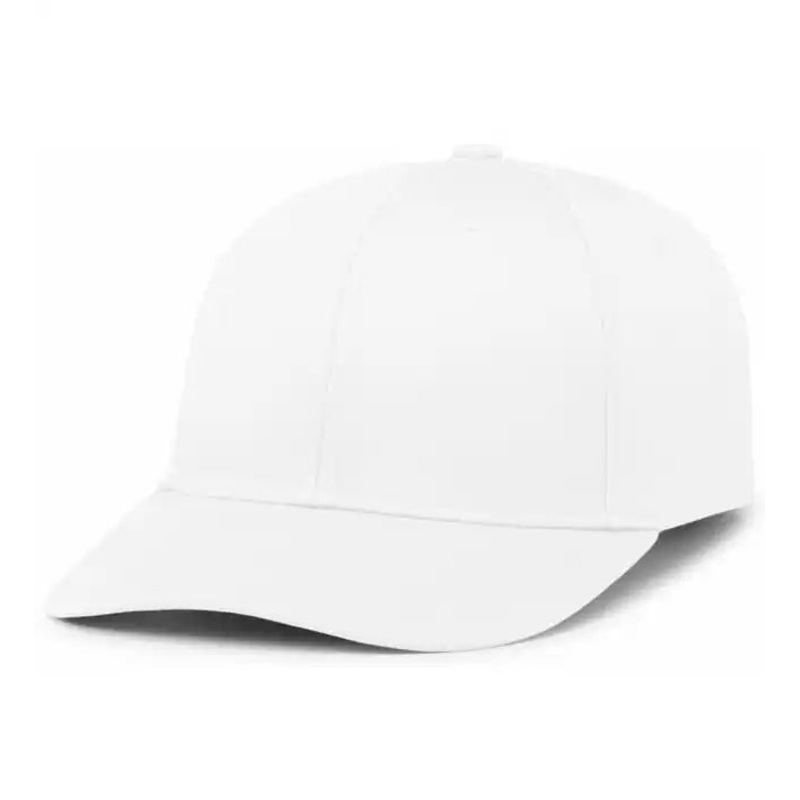 Pacific Headwear P208 Hybrid Snapback Dad Cap – White