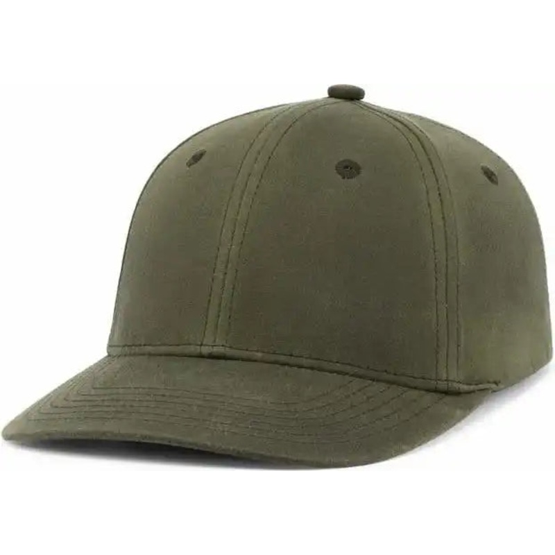 Pacific Headwear P299 Waxed Cotton Dad Cap – Moss