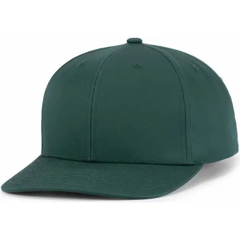 Pacific Headwear P322 Poly/Cotton Snapback Cap – Dark Green