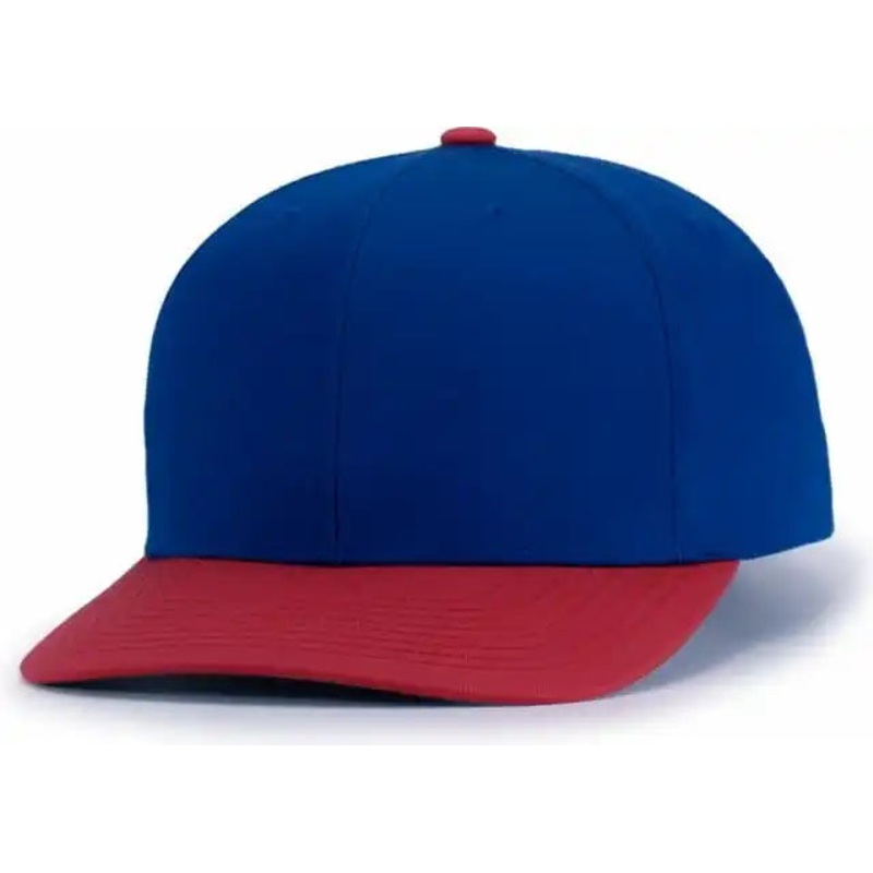 Pacific Headwear P322 Poly/Cotton Snapback Cap – Royal Red
