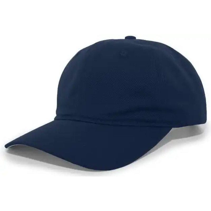 Pacific Headwear 220C Brushed Cotton Twill Hook-And-Loop Adjustable Cap – Navy