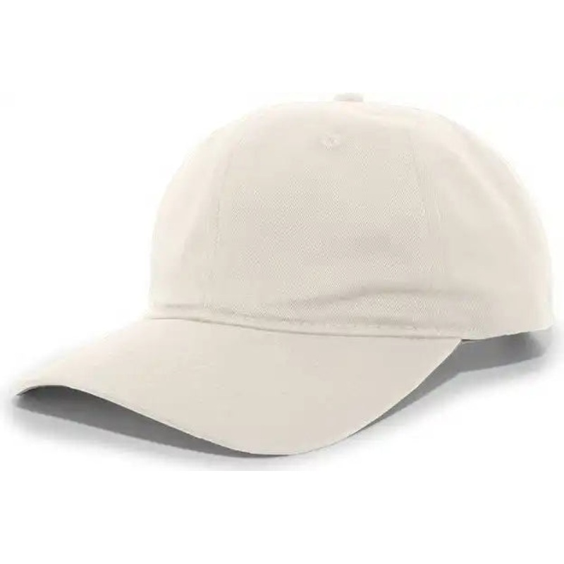 Pacific Headwear 220C Brushed Cotton Twill Hook-And-Loop Adjustable Cap – Stone