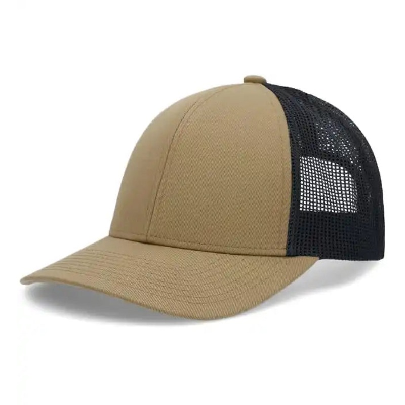 Pacific Headwear P114 Low-Pro Trucker Cap – Buck Lt Charcoal Buck