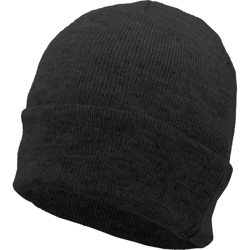 Pacific Headwear 650K Premium Cuff Beanie – Black