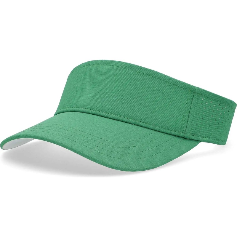 Pacific Headwear P500 Perforated Visor Powered By Coolcore – Kelly White