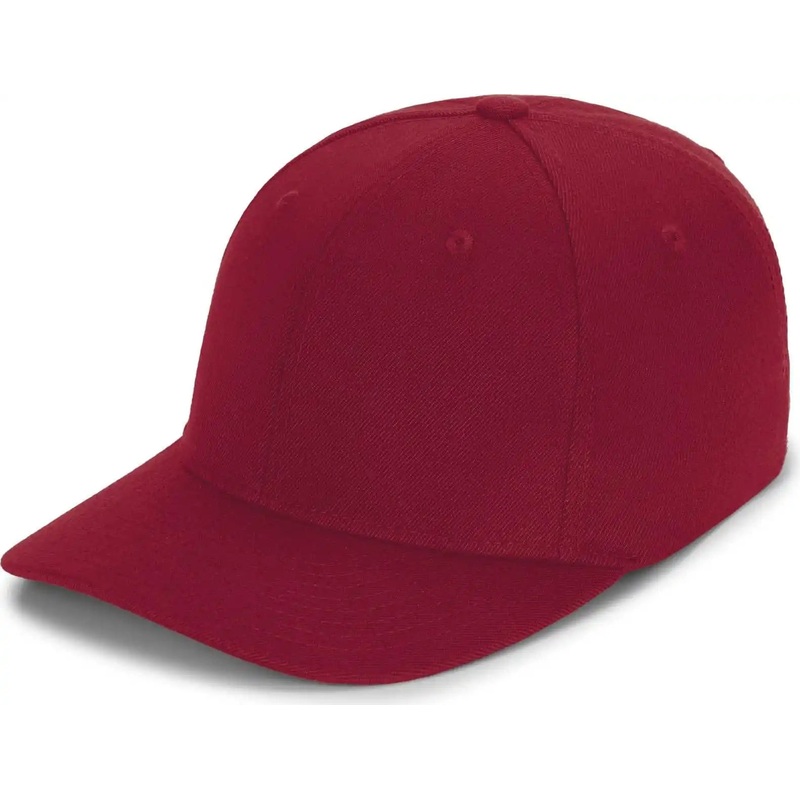 Pacific Headwear P821 Pro-Wool Pacflex Cap – Cardinal